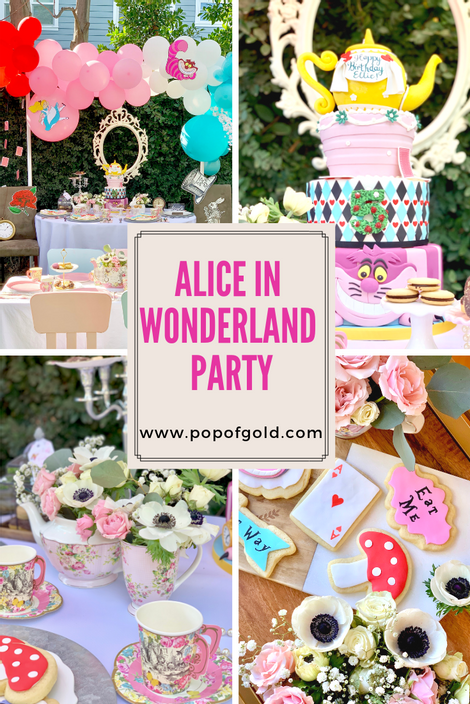 Mad Hatter Alice in Wonderland Tea Party - Sugar and Charm