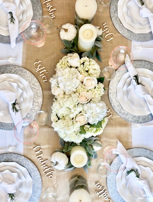Rustic Farmhouse Baby Shower - Pop of Gold