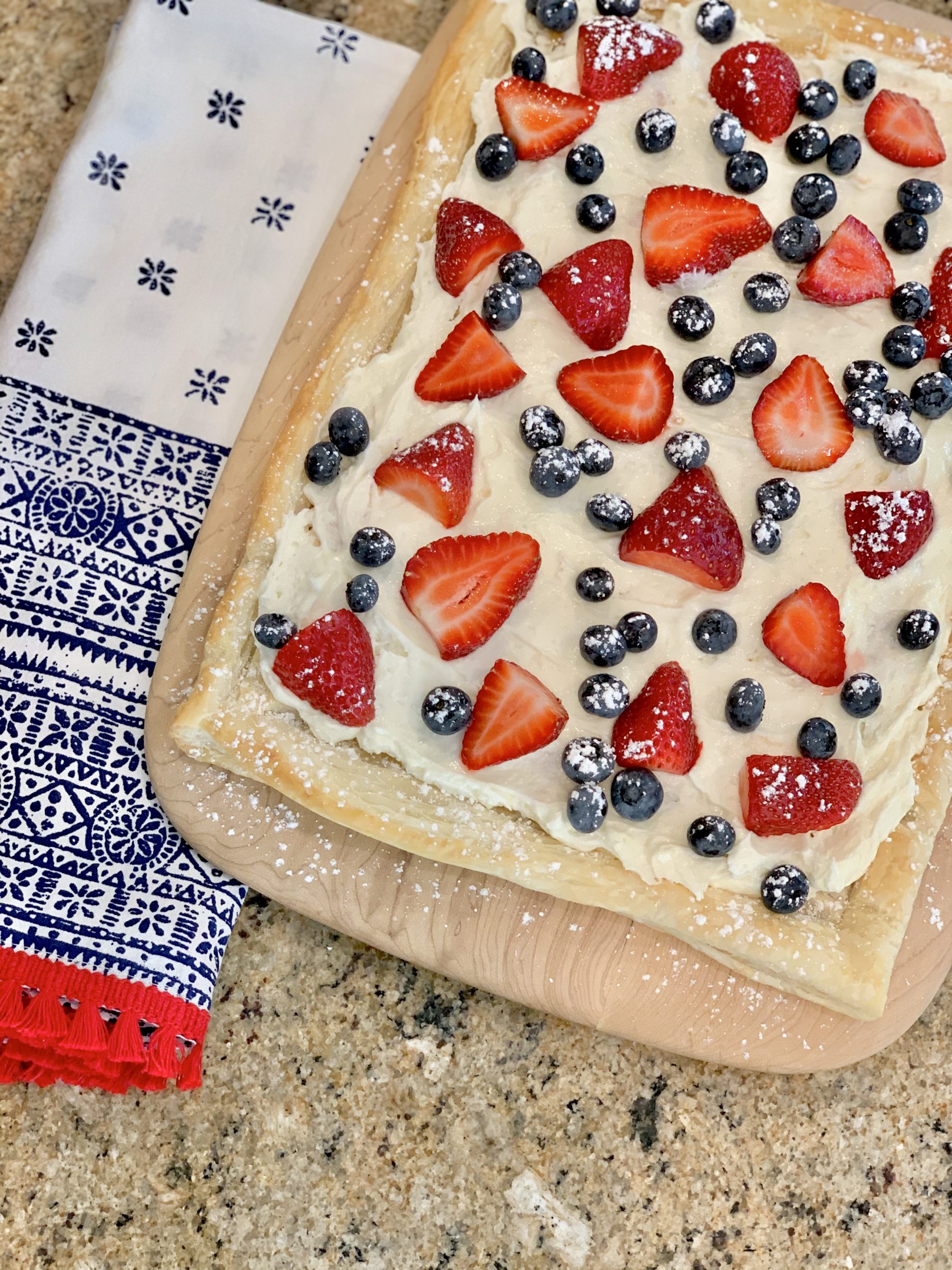 Berry Cheesecake Puff Pastry Recipe - Pop of Gold