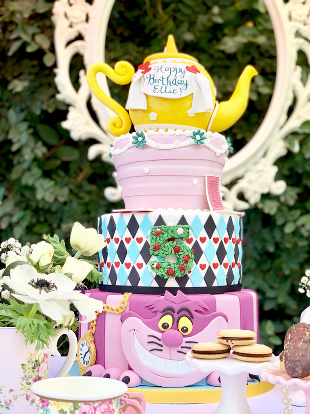 Alice In Wonderland 5th Birthday Party
